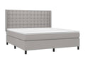 Gray Fabric Mattress, 180 x 200 cm