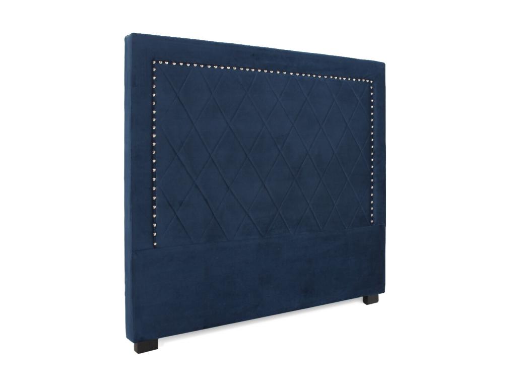 Blue Velvet Bed - dlz1766569238974