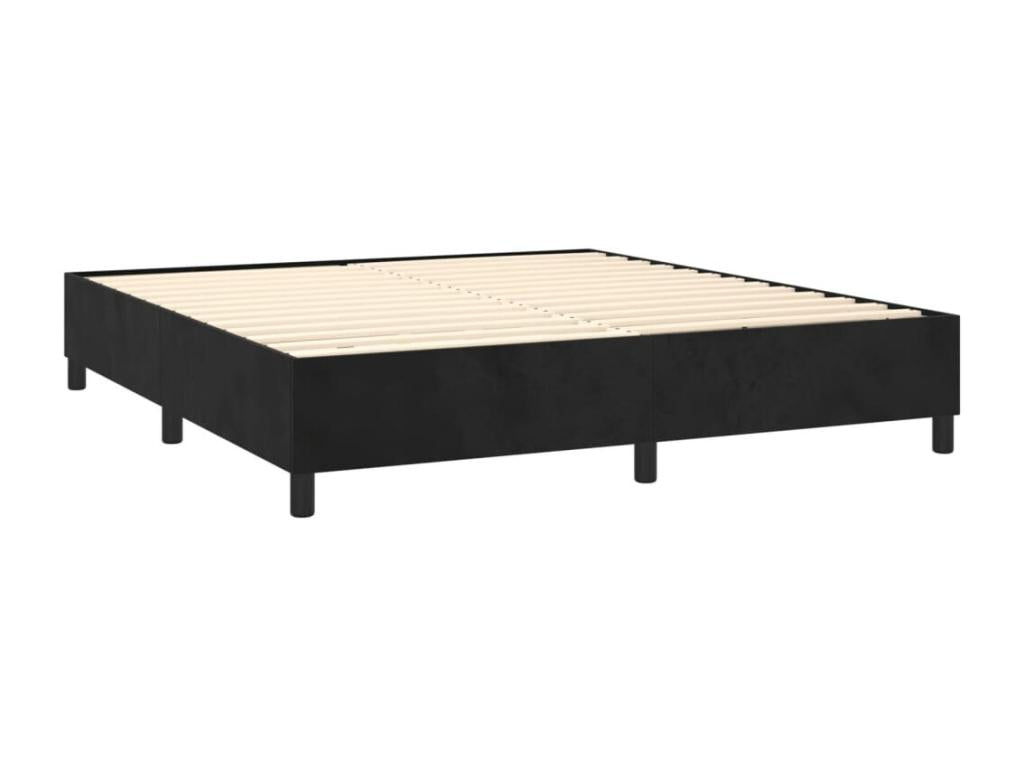 Black Velvet Mattress, 160 x 200 cm