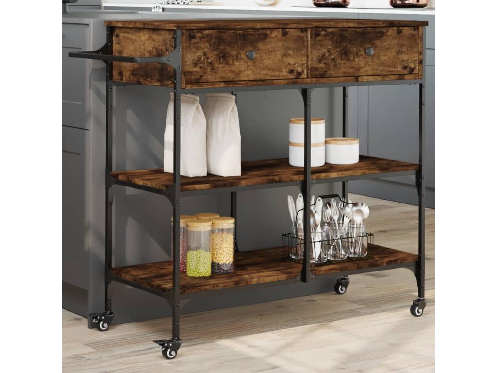 Brown Engineered Wood Home Furniture, 105 x 42 x 95 cm