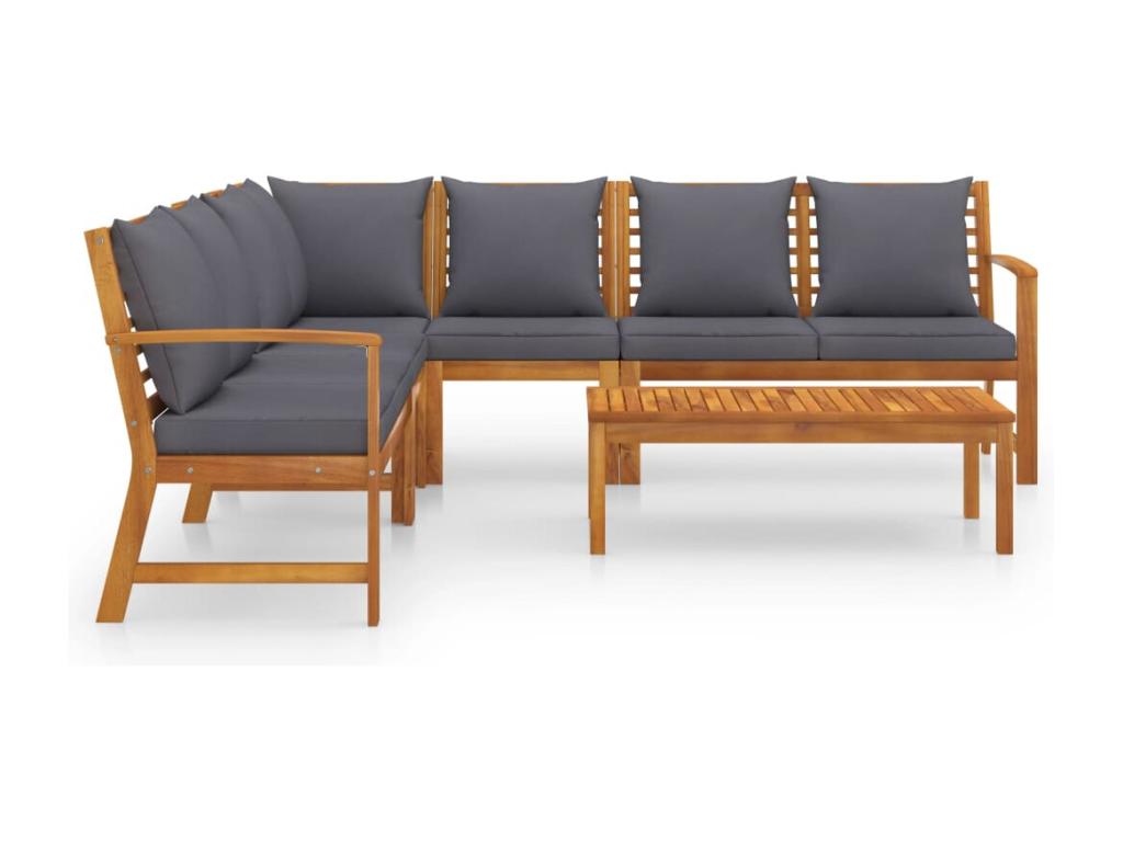 Gray Outdoor Furniture Set